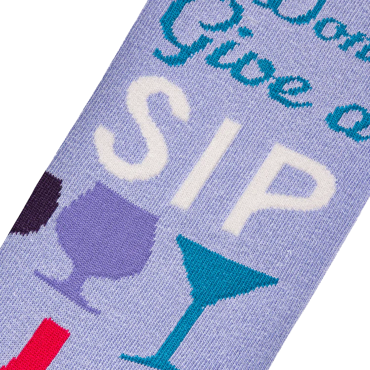 Don&#39;t Give a Sip Socks - Womens