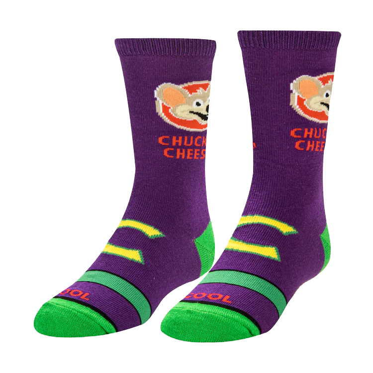 Chuck E Cheese Socks - Kids - 7-10