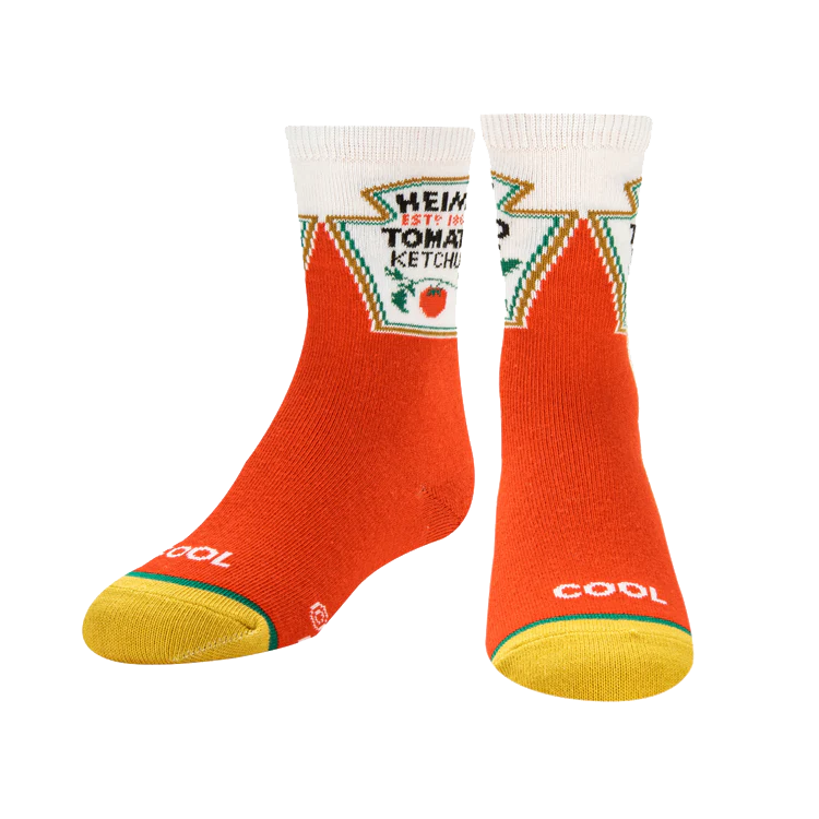 Heinz Ketchup Socks - Kids - 7-10