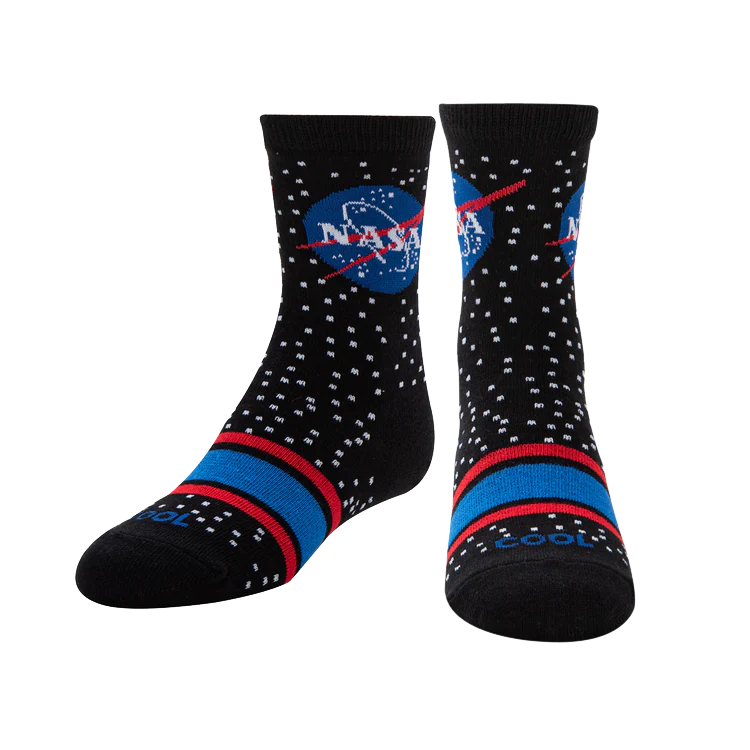 NASA Stars Socks - Kids - 4-7