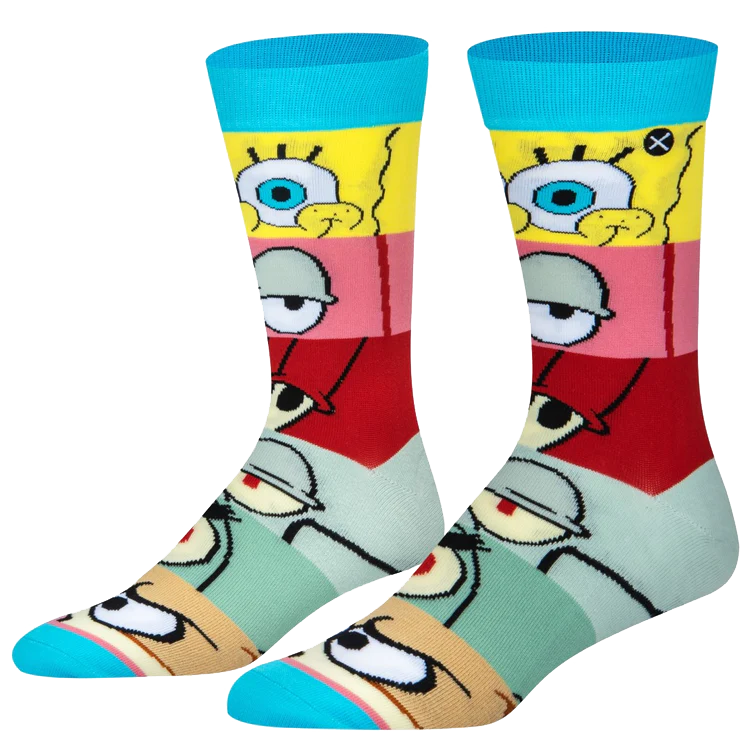 Spongebob Mashup Socks