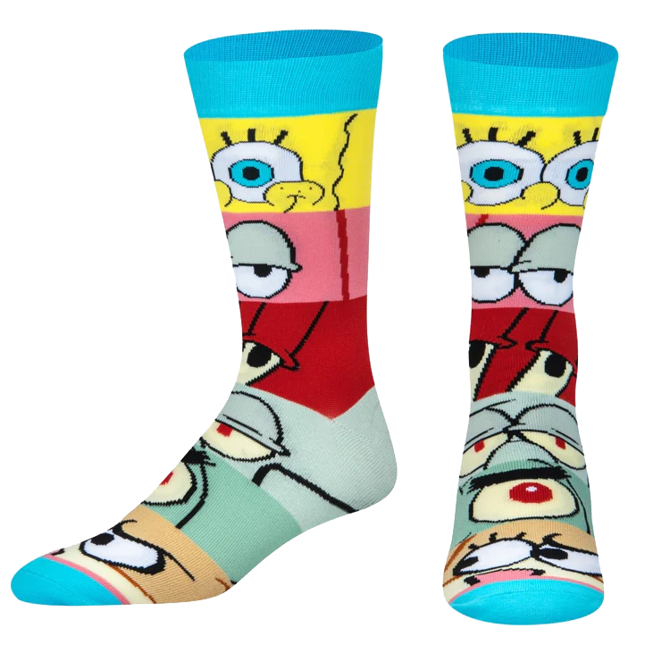 Spongebob Mashup Socks