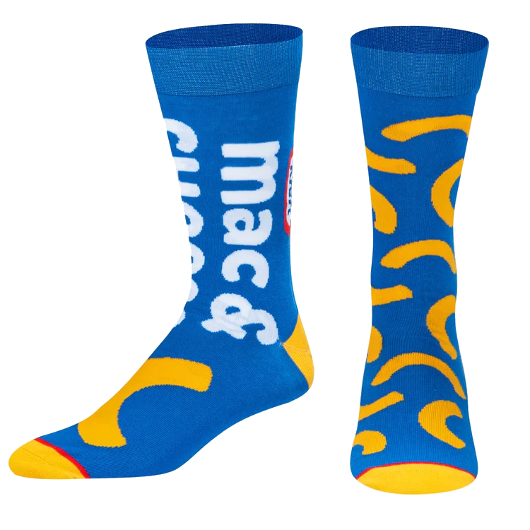 Kraft Mac &amp; Cheese Split Socks