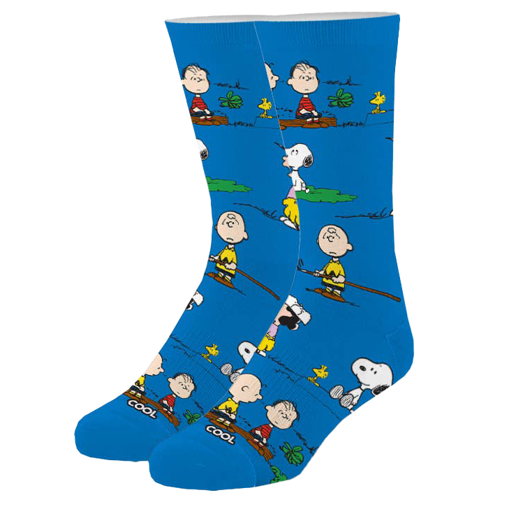 Peanuts - Charlie &amp; The Outdoors Socks - Mens