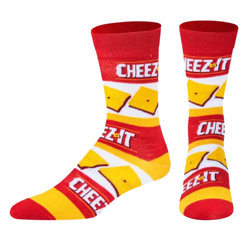 Cheez-It Stripe Socks