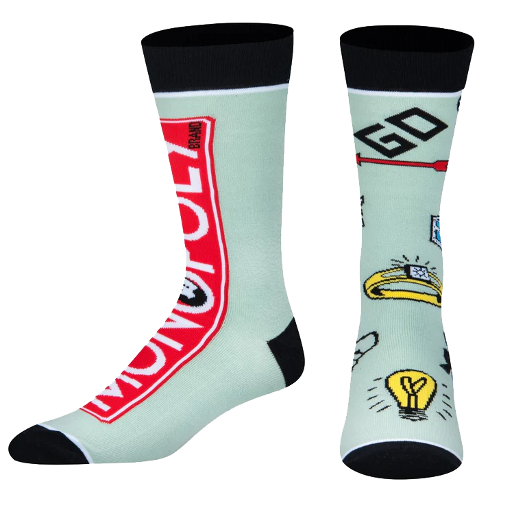 Monopoly Split Socks