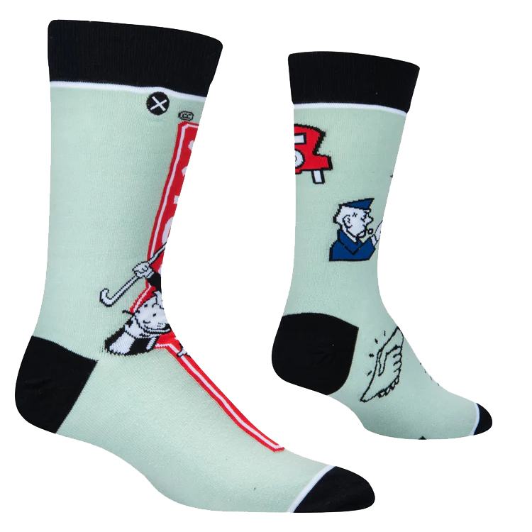 Monopoly Split Socks