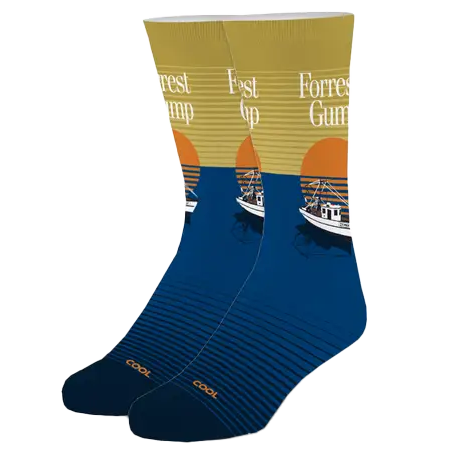 Forrest Gump Sunset Socks- Mens