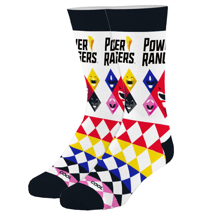 Power Rangers Team Socks - Mens