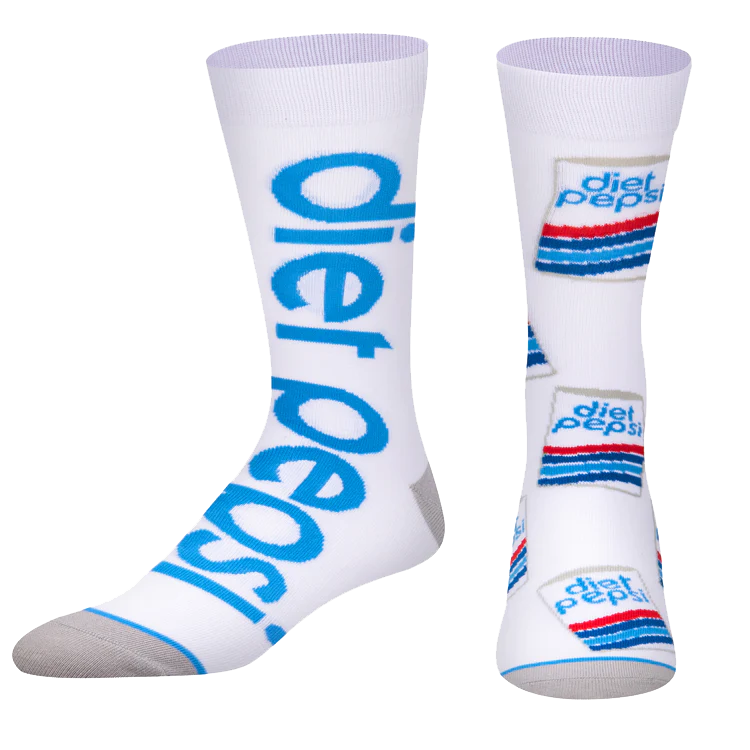 Diet Pepsi Split - Mens Crew Straight