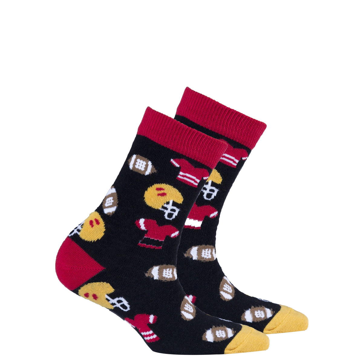 Football Crew Socks - Kids - Large