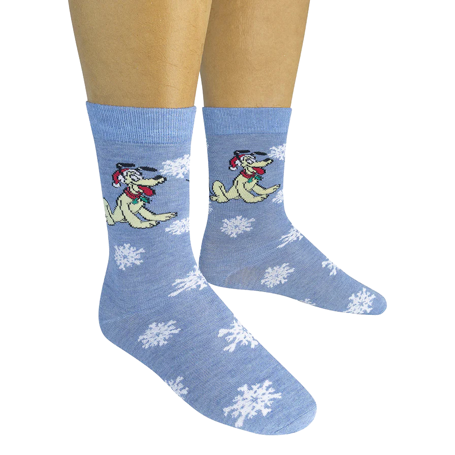 Pluto Disney Snowflake Socks