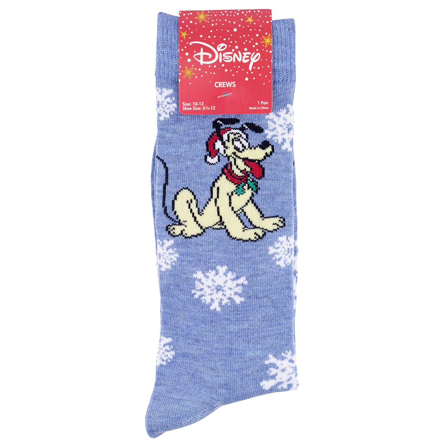 Pluto Disney Snowflake Socks