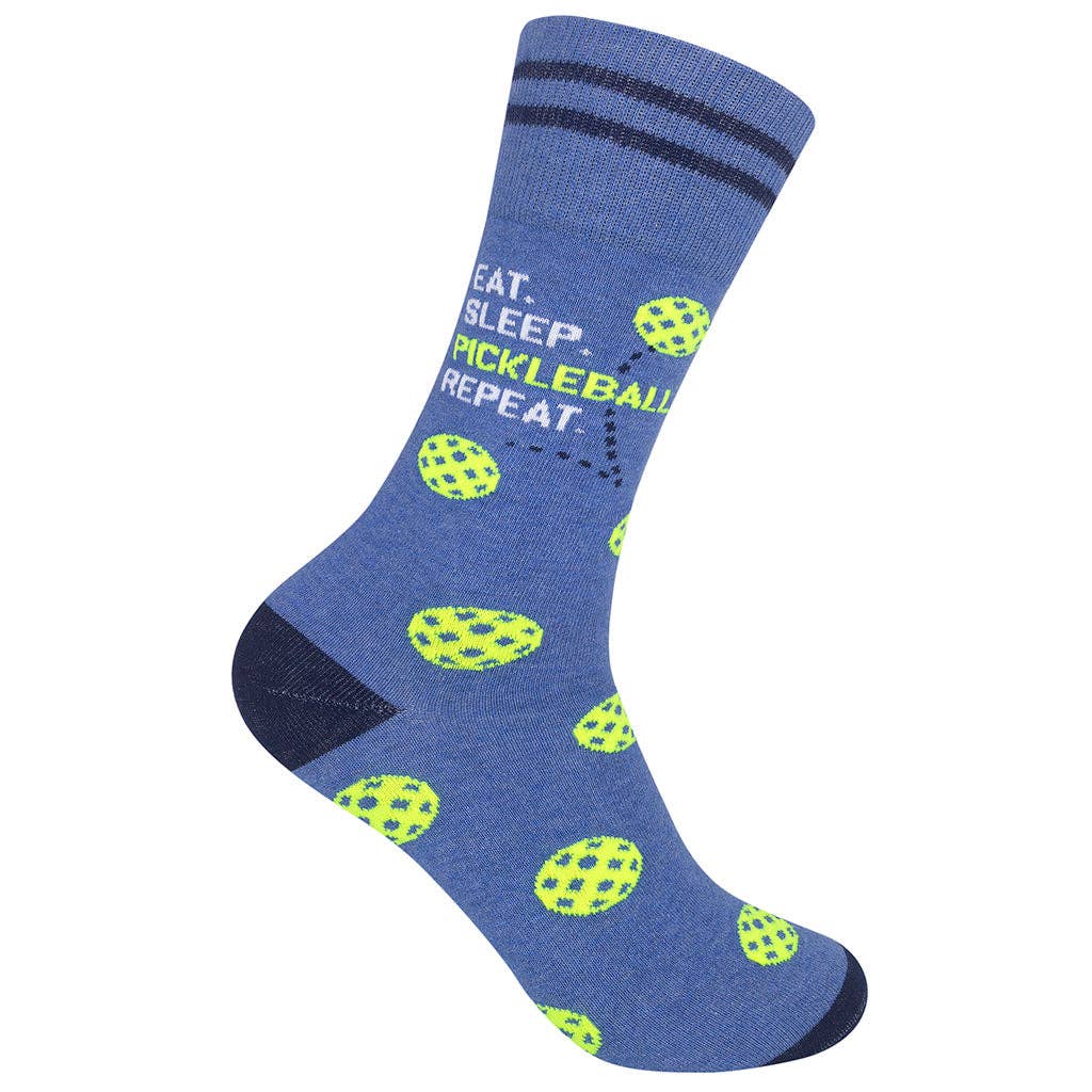 Eat. Sleep. Pickleball. Repeat. Socks