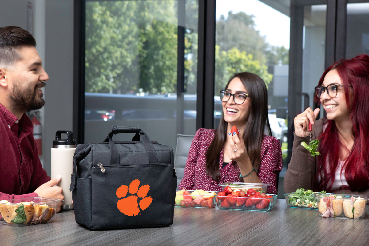 Clemson Tigers - On The Go Lunch Bag Cooler, (Black)