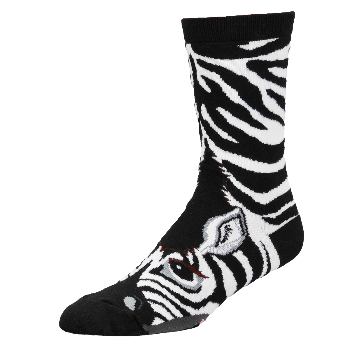 Lucy the Zebra Socks - Medium