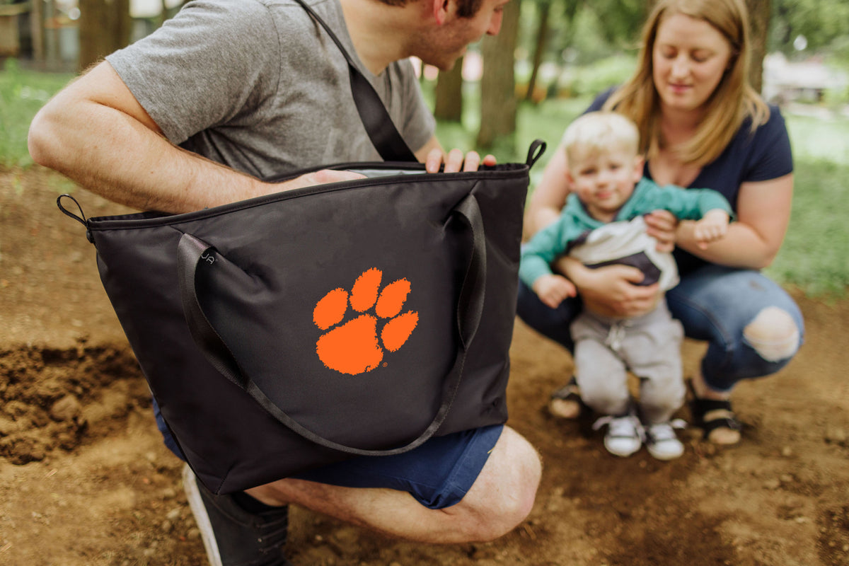 Clemson Tigers - Tarana Cooler Tote Bag, (Carbon Black) | Online Exclusive