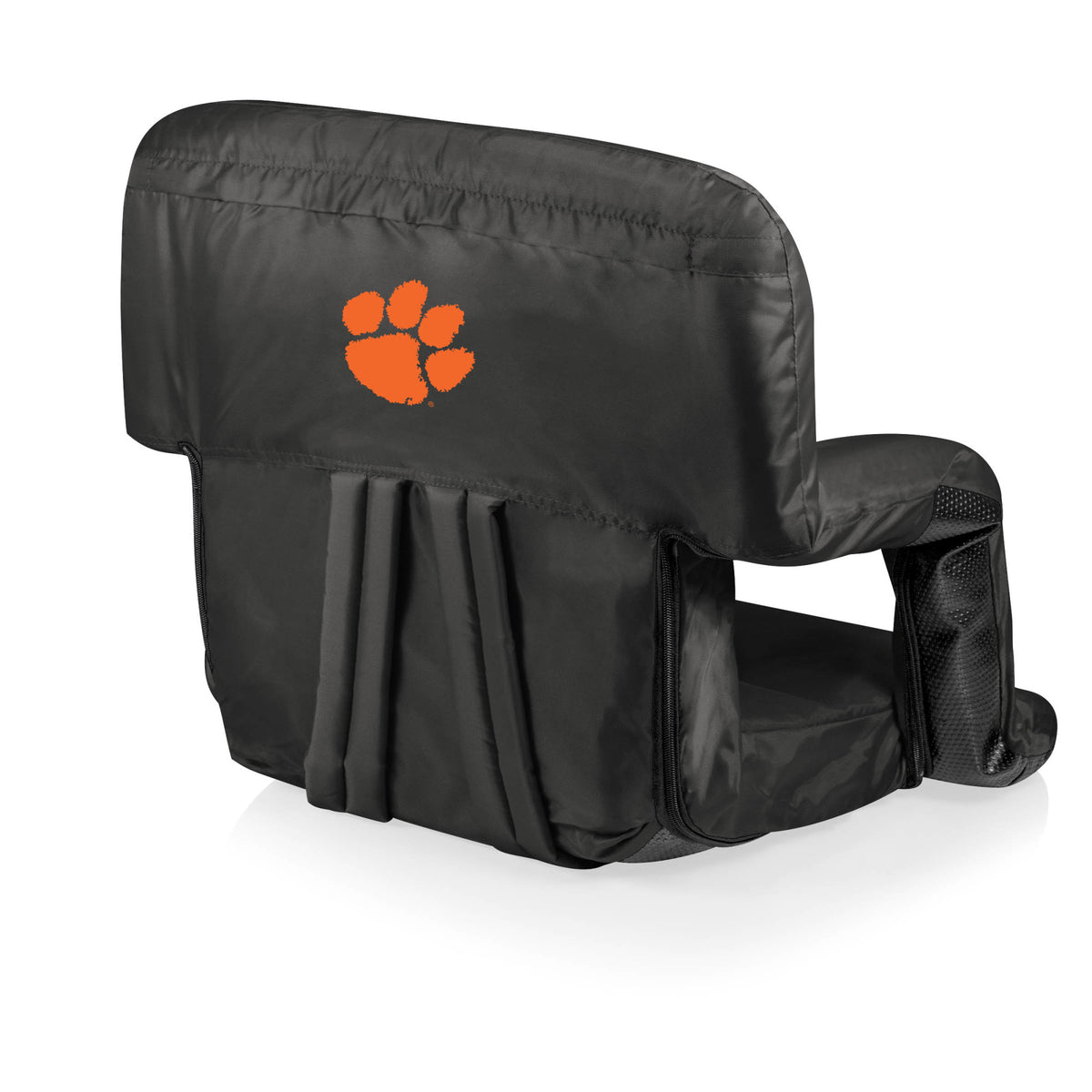 Clemson Tigers - Ventura Portable Reclining Stadium Seat, (Black) | Online Exclusive