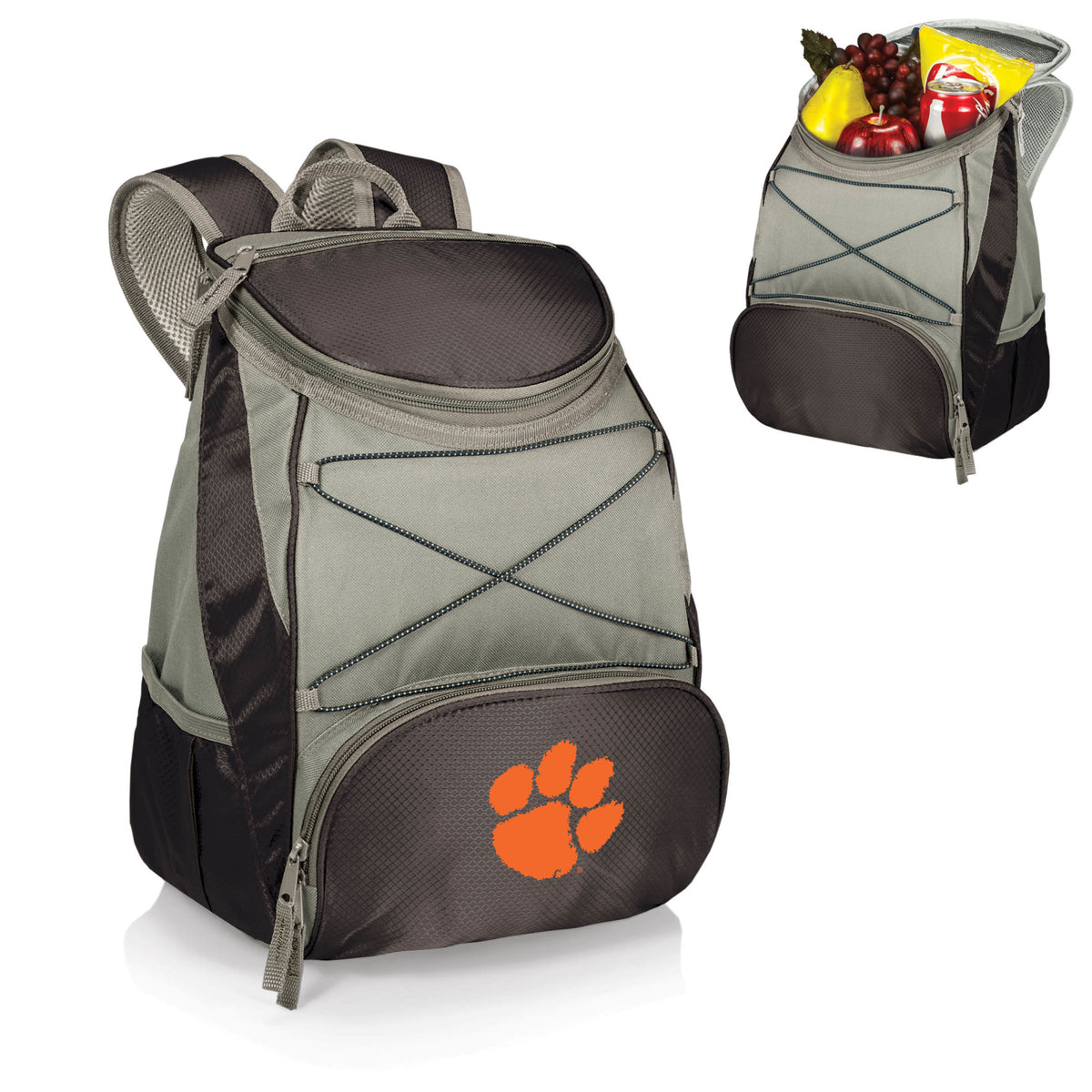 Clemson Tigers - PTX Backpack Cooler, (Black with Gray Accents) | Online Exclusive