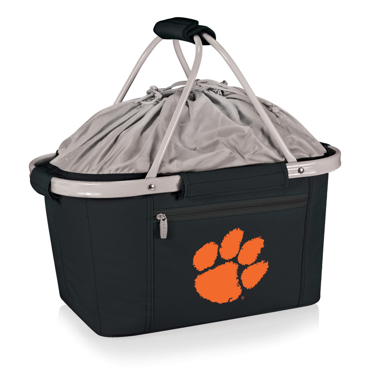 Clemson Tigers - Metro Basket Collapsible Cooler Tote, (Black) | Online Exclusive