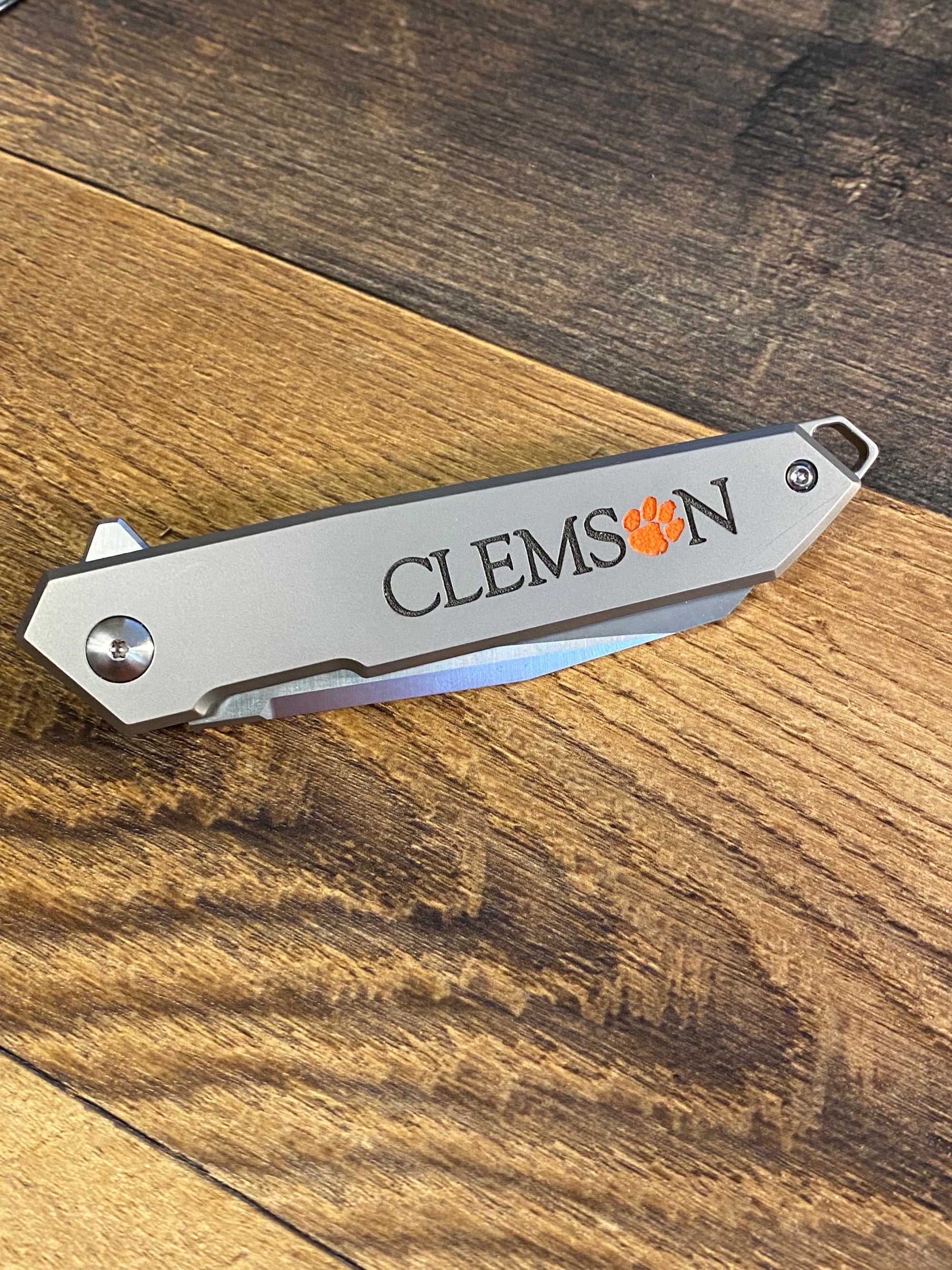 Clemson Raptor Knife by 1790 Knife