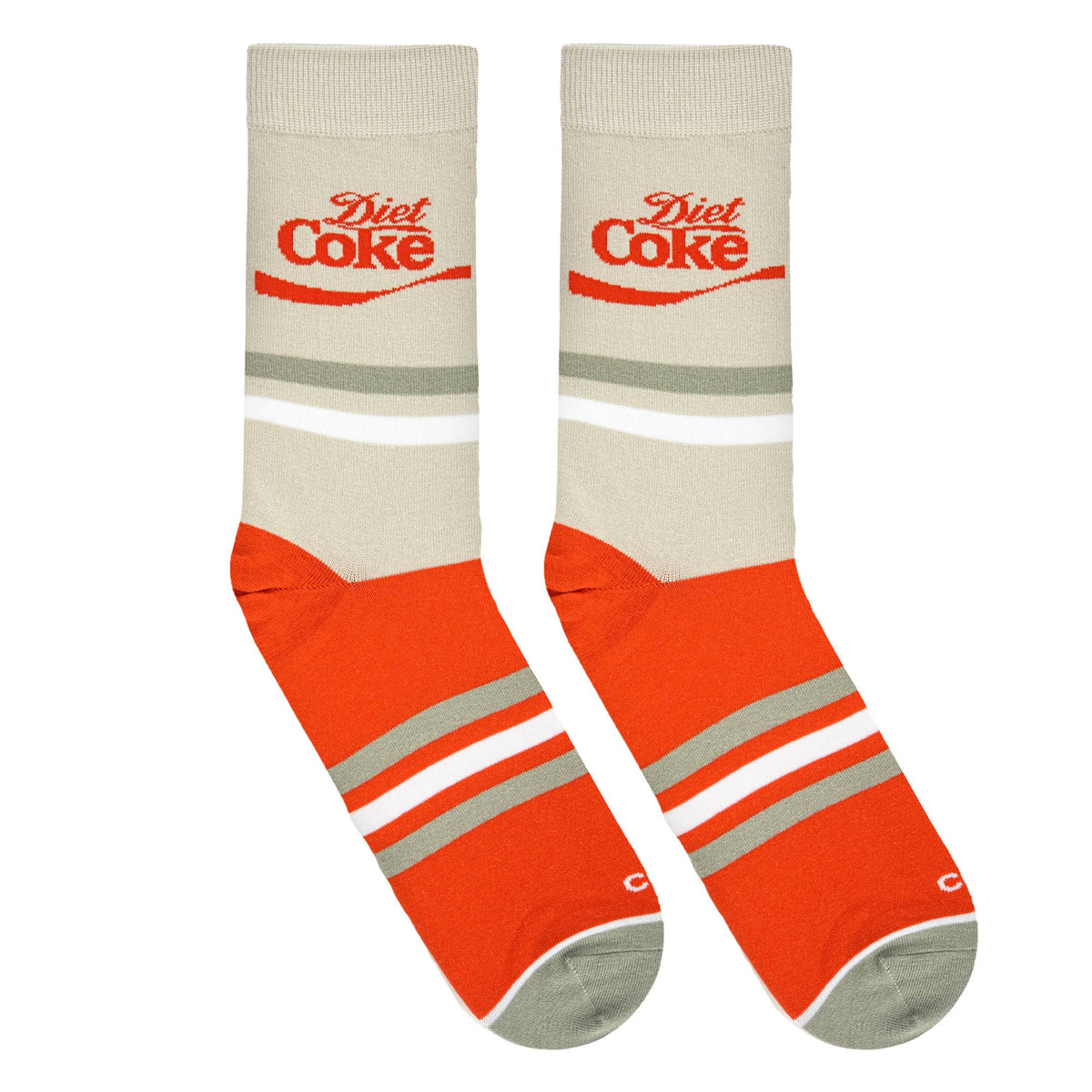 Diet Coke Silver - Mens Crew Folded