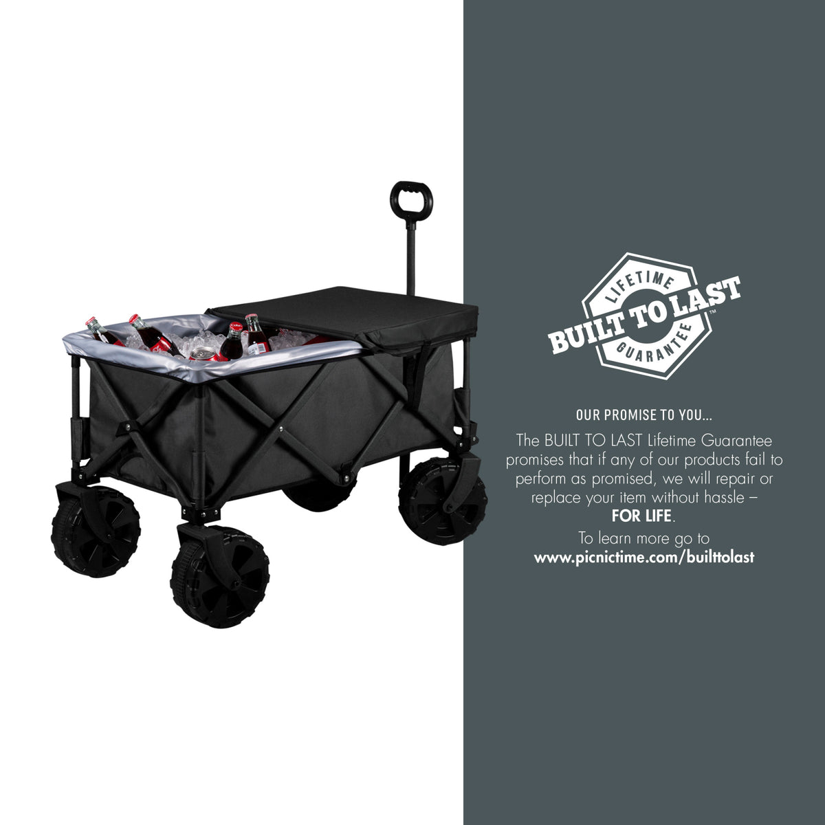 Clemson Tigers - Adventure Wagon Elite All-Terrain Portable Utility Wagon, (Dark Gray) | Online Exclusive