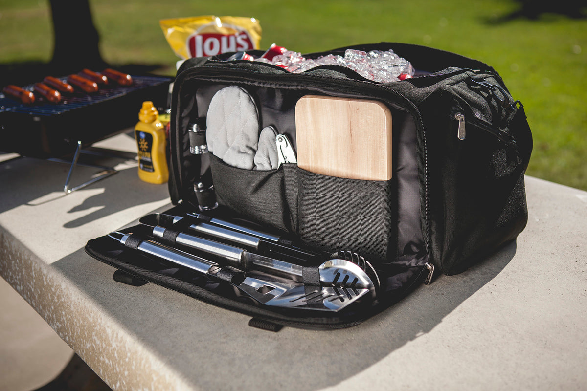 Clemson Tigers - BBQ Kit Grill Set &amp; Cooler, (Black) | Online Exclusive