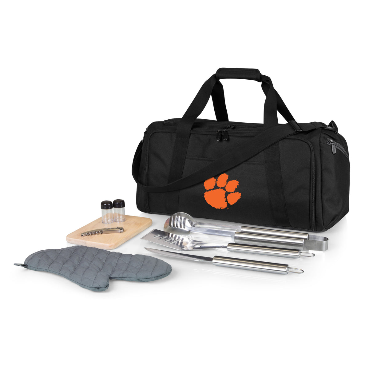 Clemson Tigers - BBQ Kit Grill Set &amp; Cooler, (Black) | Online Exclusive