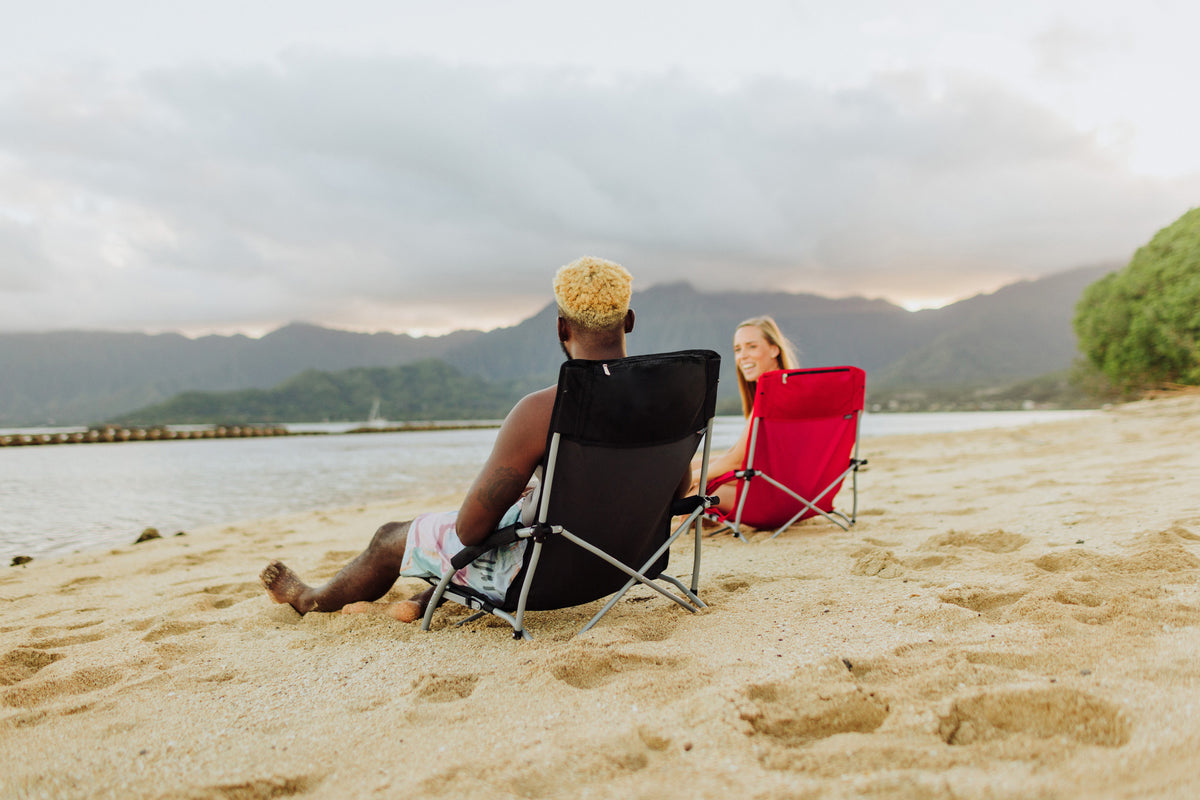 Clemson Tigers - Tranquility Beach Chair with Carry Bag, (Black) | Online Exclusive