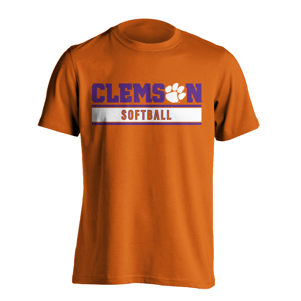 Clemson Softball Tee | MRK Exclusive - Orange