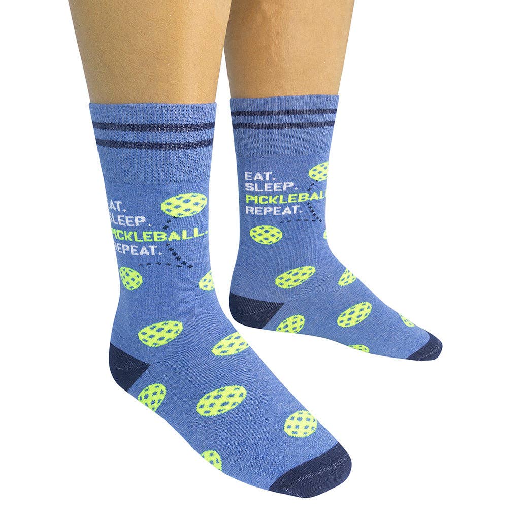 Eat. Sleep. Pickleball. Repeat. Socks