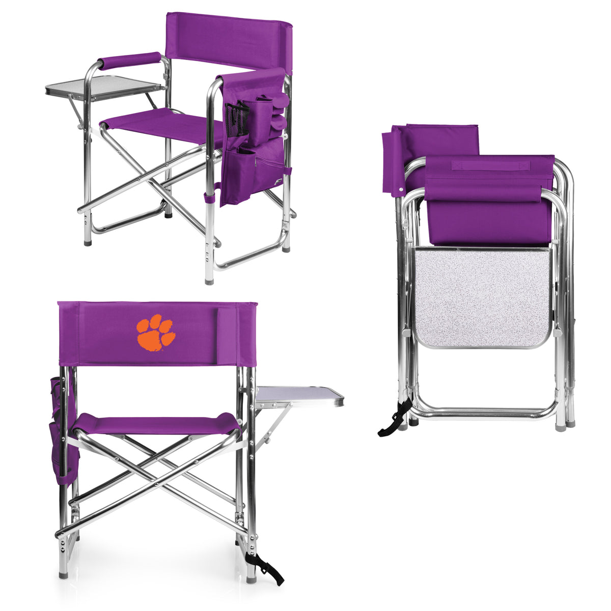 Clemson Tigers - Sports Chair, (Purple) | Online Exclusive