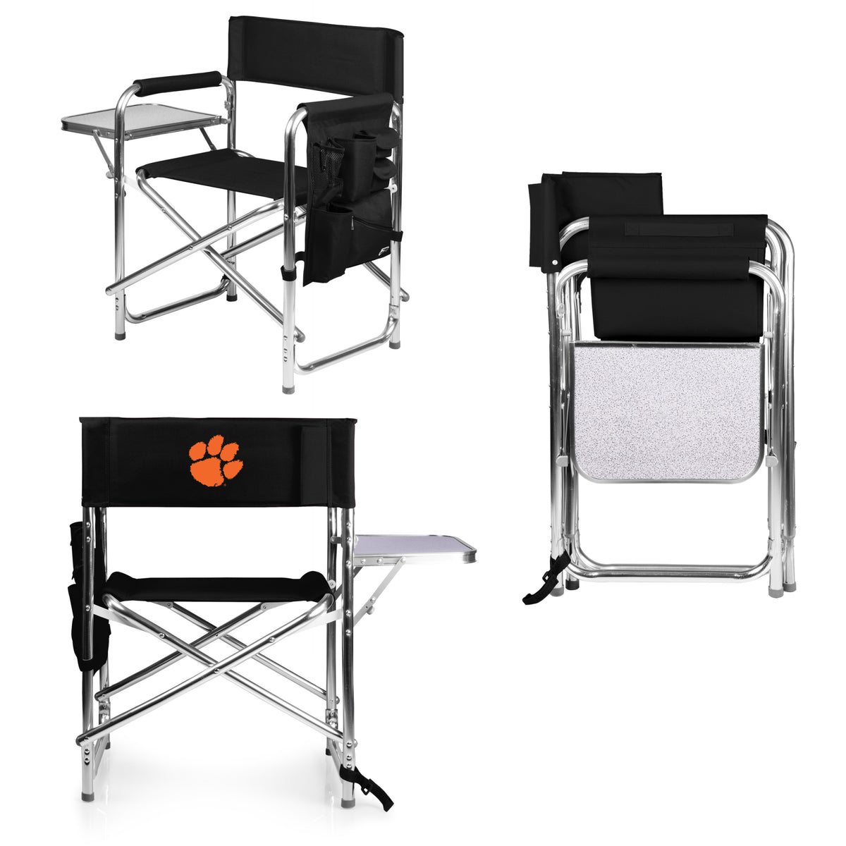 Clemson Tigers - Sports Chair, (Black) | Online Exclusive