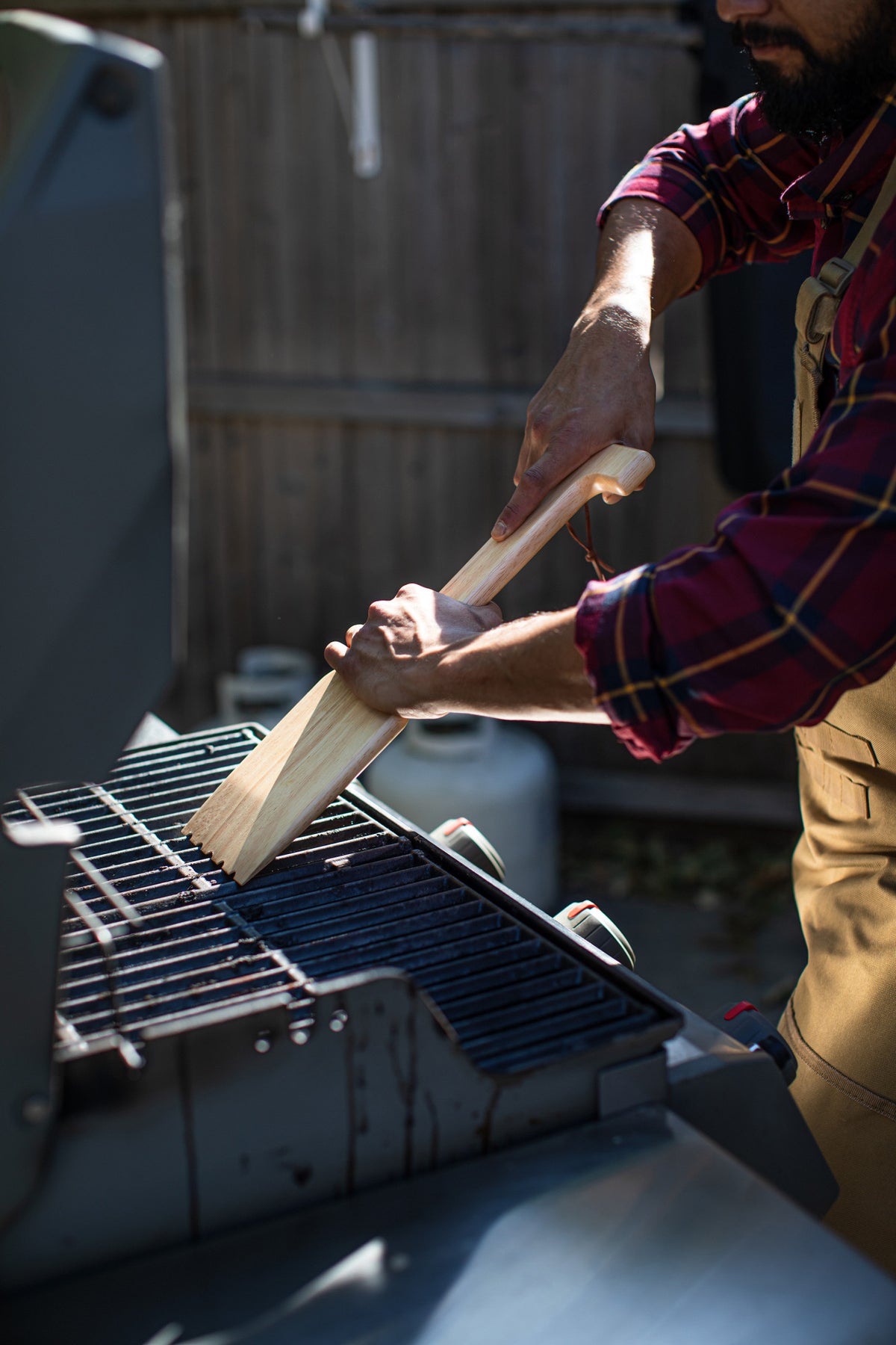 Clemson Tigers - Hardwood BBQ Grill Scraper with Bottle Opener, (Parawood) | Online Exclusive