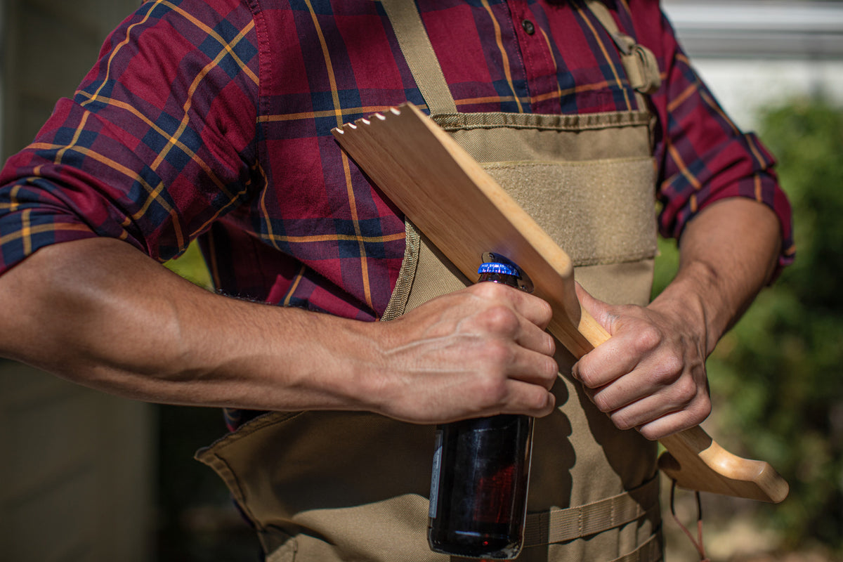 Clemson Tigers - Hardwood BBQ Grill Scraper with Bottle Opener, (Parawood) | Online Exclusive