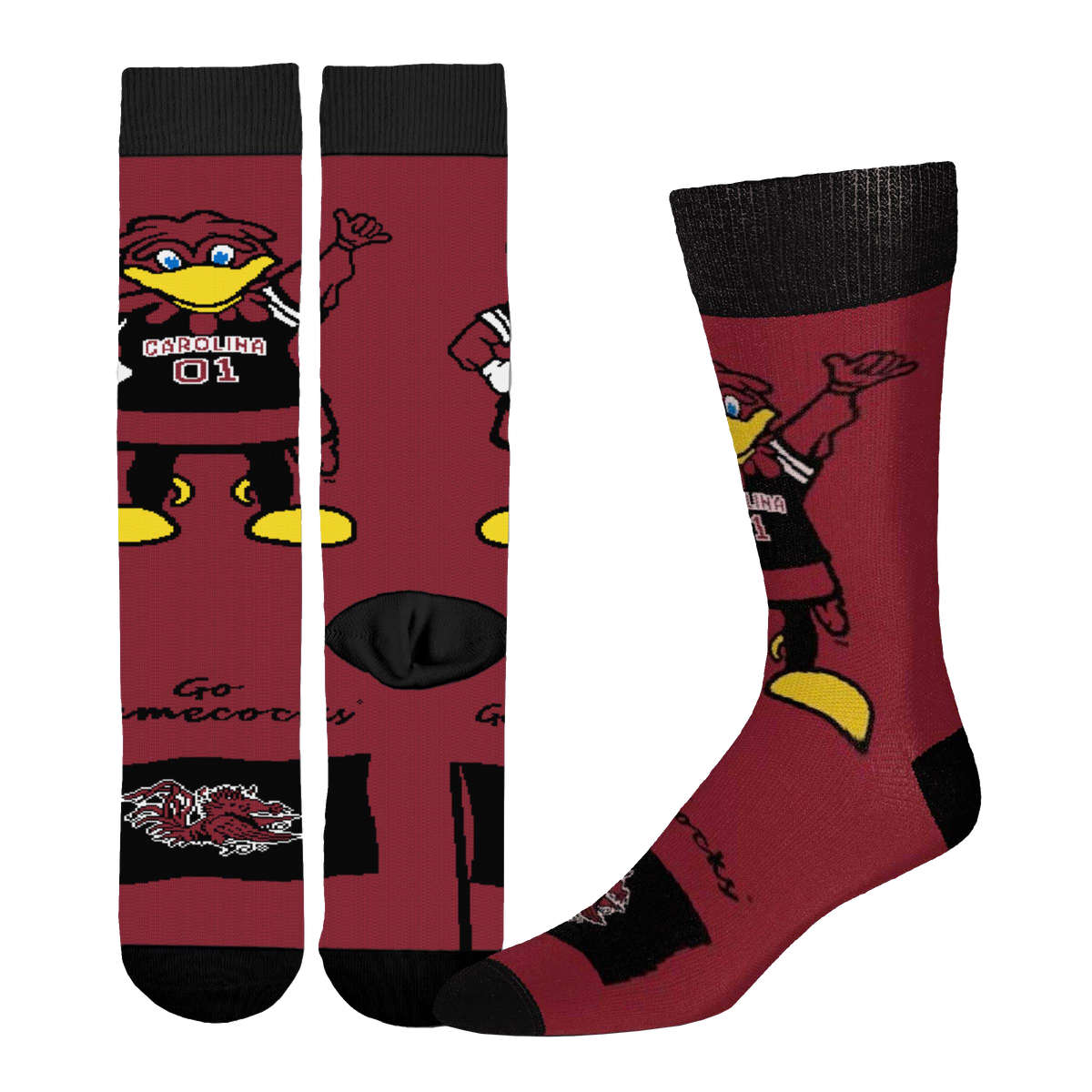 South Carolina Gamecocks Socks - Flag