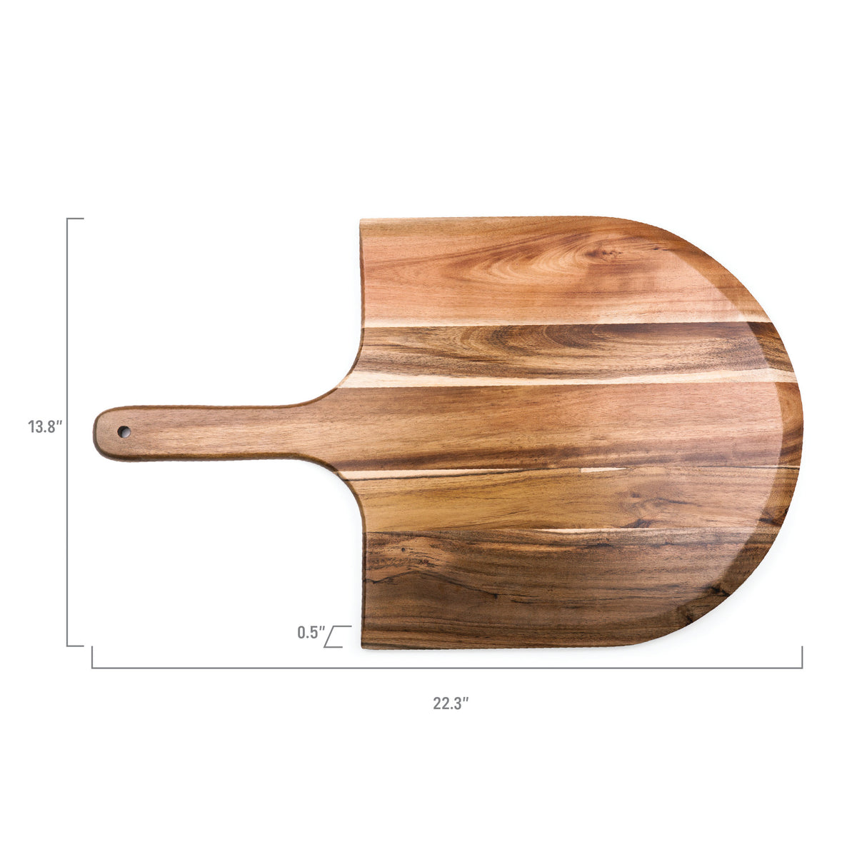 Clemson Tigers - Acacia Pizza Peel Serving Paddle, (Acacia Wood)| Online Exclusive