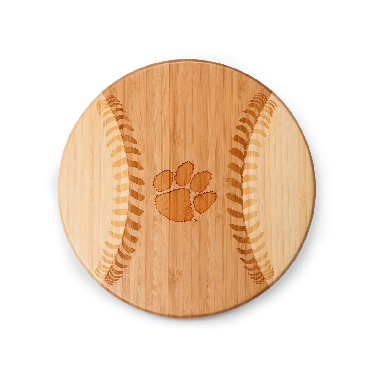 Clemson Tigers - Home Run! Baseball Cutting Board &amp; Serving Tray, (Parawood) | Online Exclusive