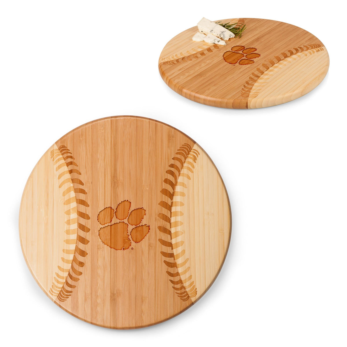 Clemson Tigers - Home Run! Baseball Cutting Board &amp; Serving Tray, (Parawood) | Online Exclusive