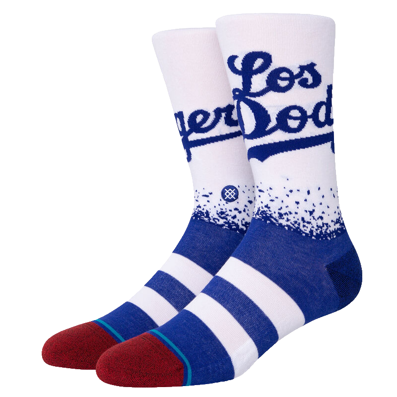 LA Dodgers Connect Crew Socks - Large