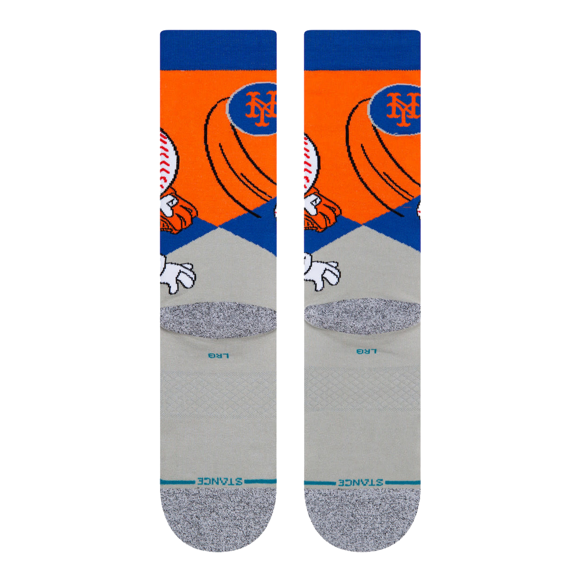 Mets Mascot Crew Socks - Youth Large