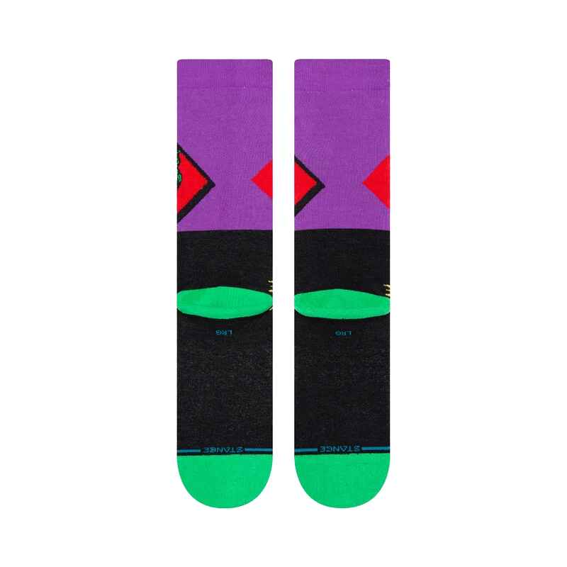 DC Comics Joker X Comic Crew Socks - Large