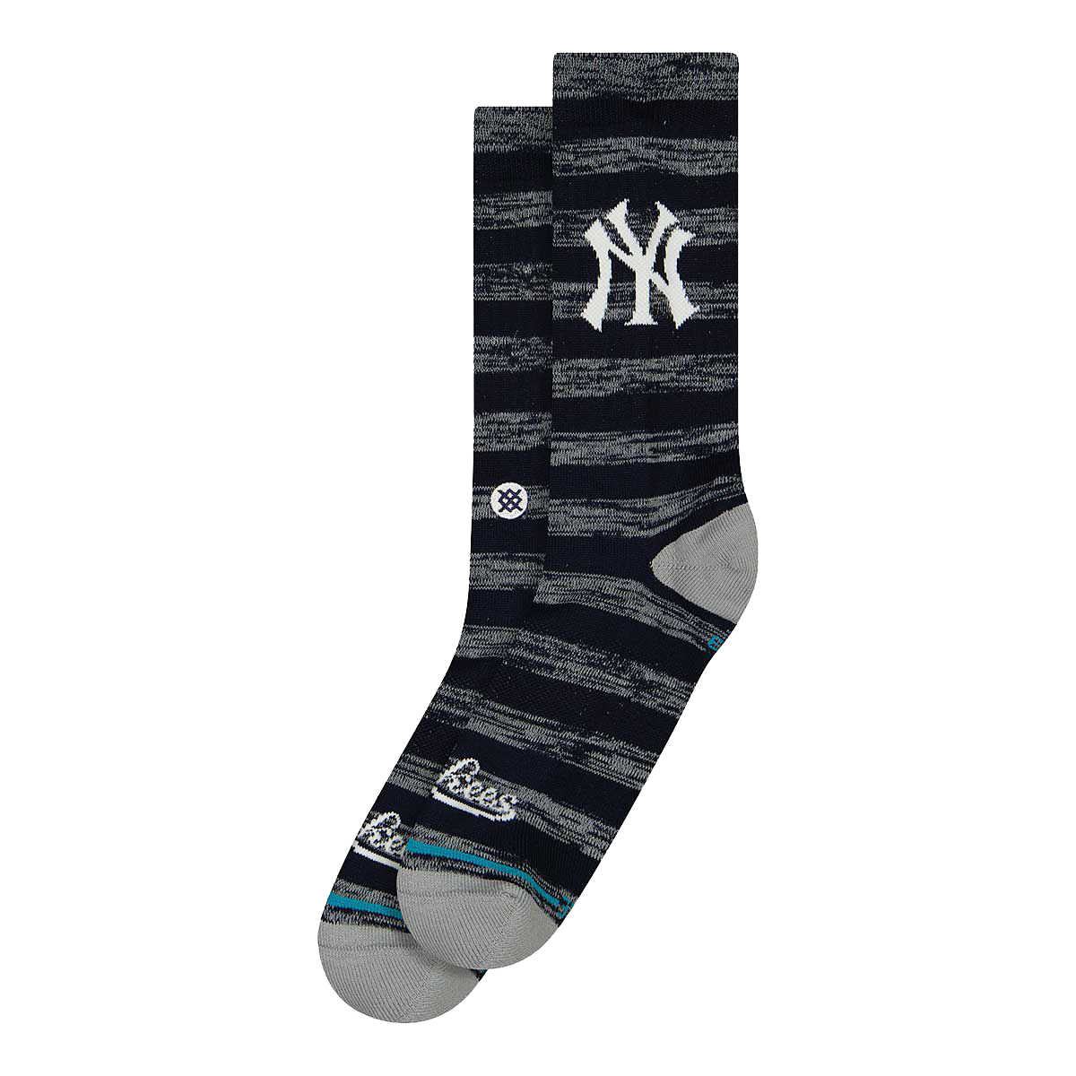 New York Yankees Twist Crew Socks - Large