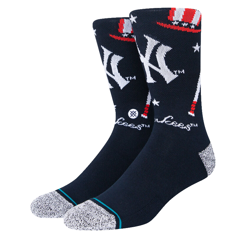 New York Yankees Landmark Crew Socks - Large