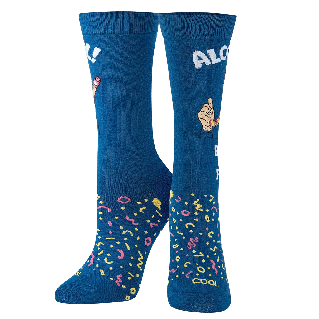 Alcohol Socks - Womens