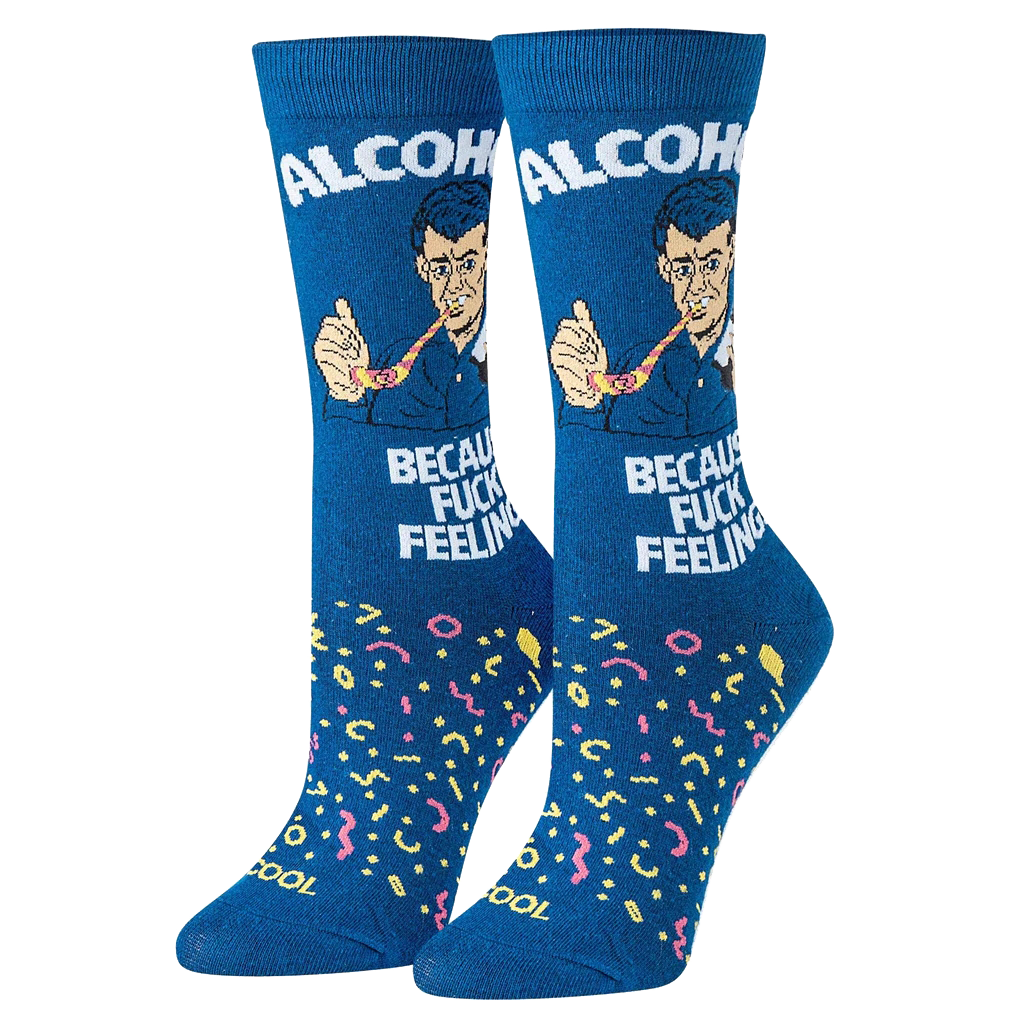 Alcohol Socks - Womens