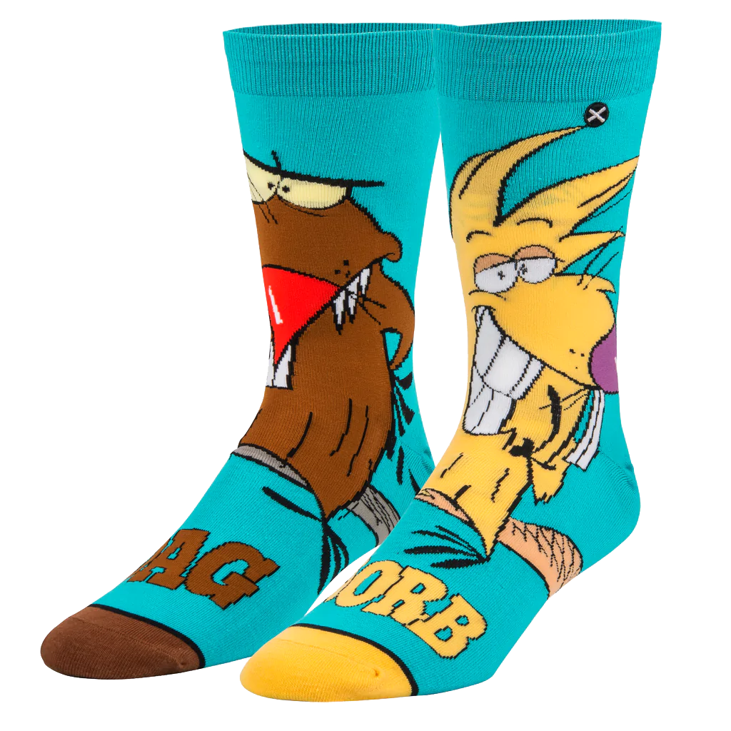 Angry Beavers Socks