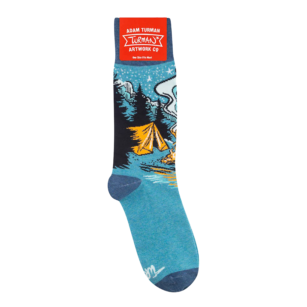 Adam Turman - Campfire Camping Socks