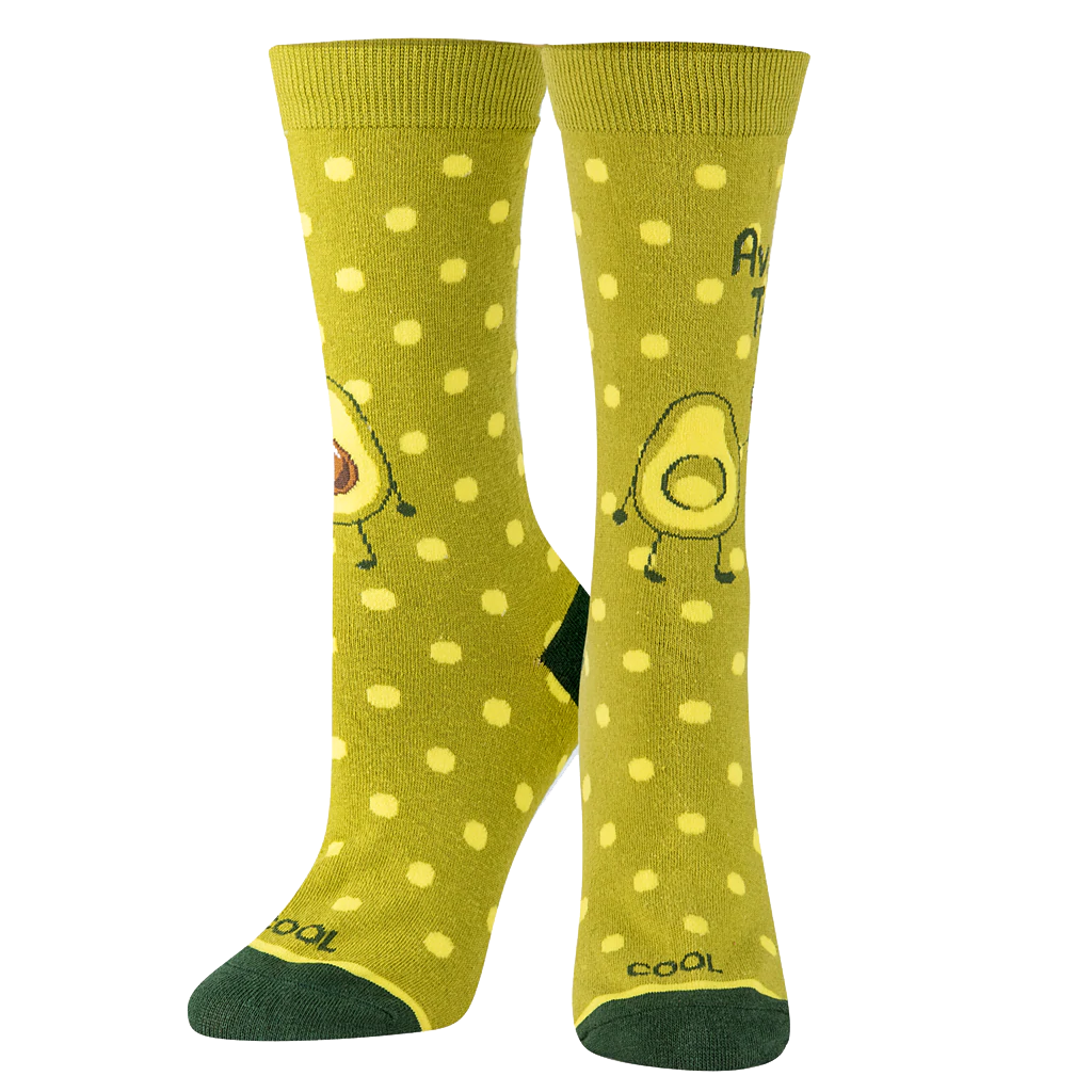 Avocado Toast Socks - Womens